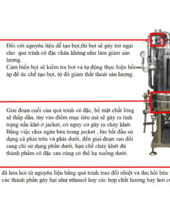Các thiết bị hỗ trợ kiểm soát bọt và thu hồi hơi