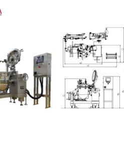 Máy nấu áp suất, cô đặc chân không Shinagawa 60NQVP