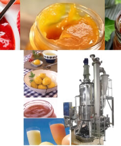 Concentrating fruit juices, sauces, and food extracts